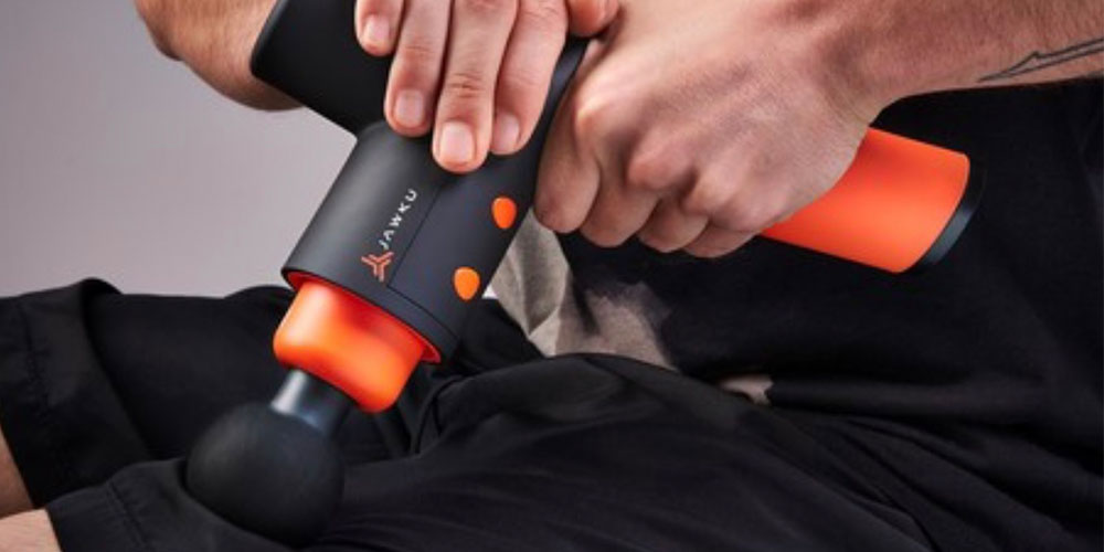 JAWKU Muscle Blaster V2 Cordless Percussion Massage Gun, on sale for $207.99 when you use coupon code OCTSALE20 at checkout