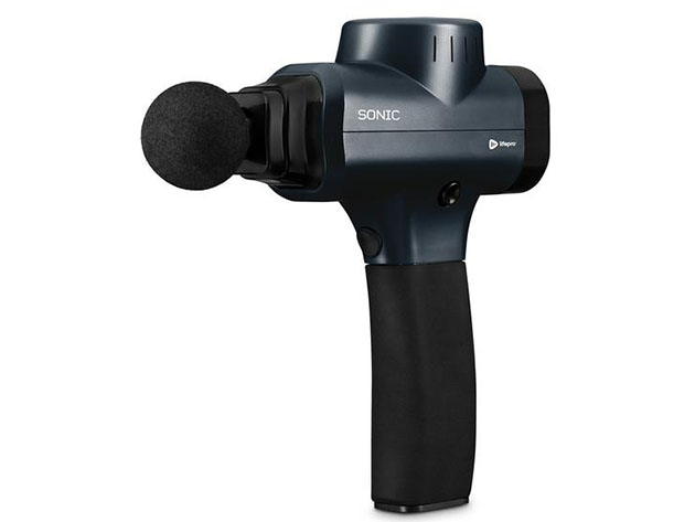 Sonic Handheld Percussion Massage Gun (Black), on sale for $77.59 when you use coupon code BFSAVE20 at checkout